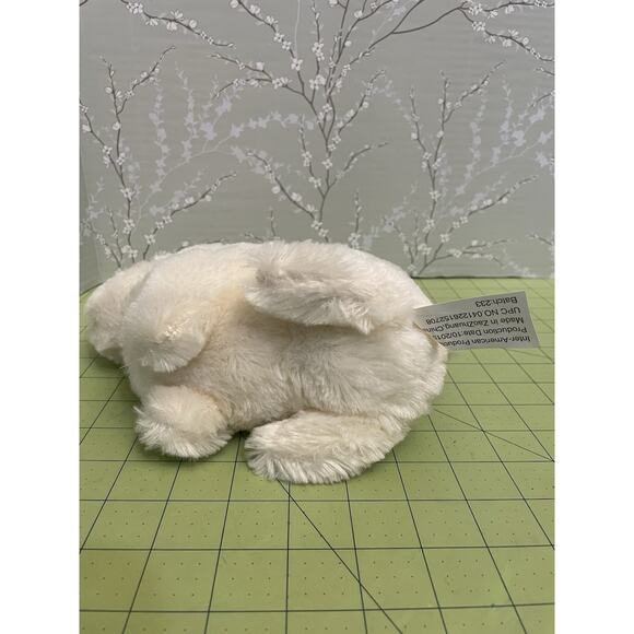 Inter American White Bunny Rabbit Plush Stuffed Animal - Picture 8 of 11